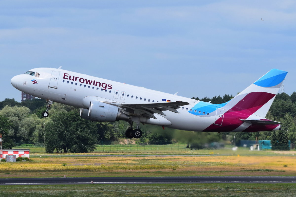 D-ABGQ Eurowings Airbus A319-112  , TXL , 13.07.2017