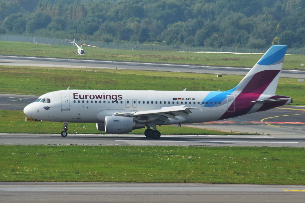 D-ABGQ Eurowings Airbus A319-112  , HAM , 05.09.2017