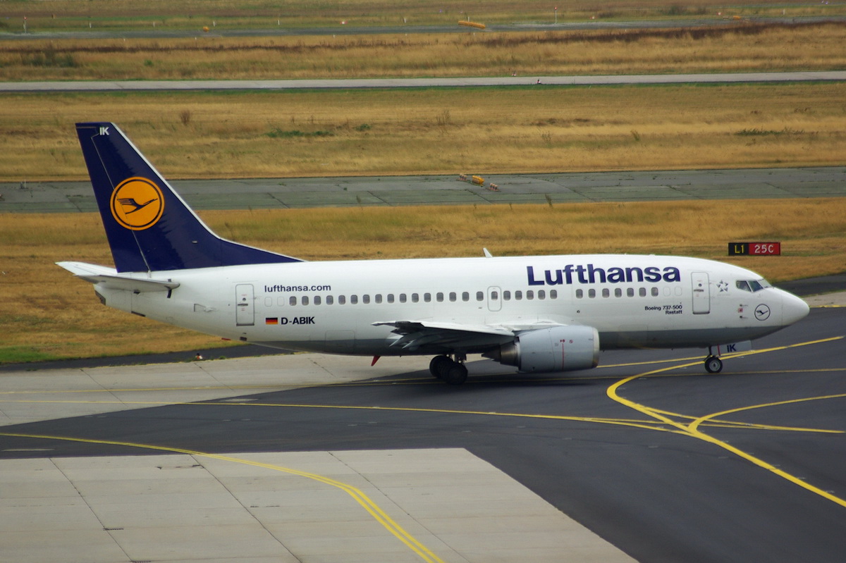 D-ABIK Lufthansa Boeing 737-530     08.08.2013

Flughafen Frankfurt