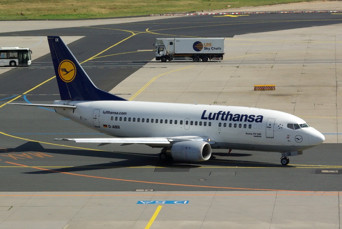 D-ABIX Lufthansa Boeing 737-530    Frankfurt 15.07.2014