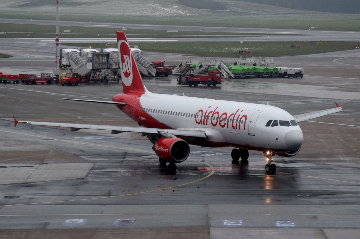 D-ABNH Air Berlin Airbus A320-214  , HAM , 10.11.2016