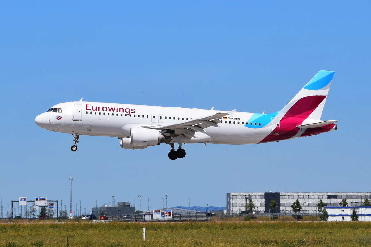 D-ABNN , Eurowings , Airbus A320-214 , 21.06.2022 , Berlin-Brandenburg  Willy Brandt  , BER , 
