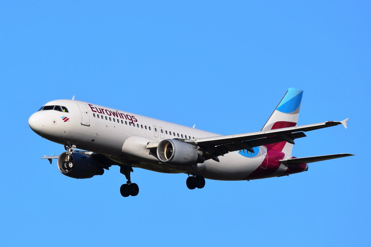 D-ABNN Eurowings Airbus A320-214  , MUC , 03.10.2017