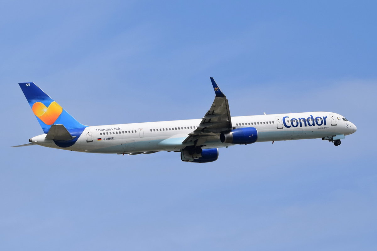 D-ABOE Condor Boeing 757-330(WL)  , MUC , 20.05.2018