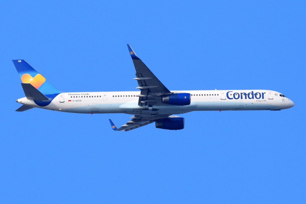 D-ABOE Condor Boeing 757-330(WL) , HAM , 07.11.2016