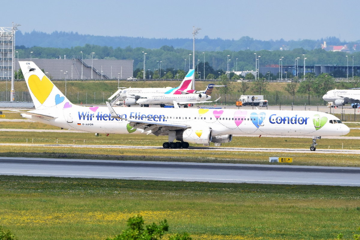 D-ABON Condor Boeing 757-330(WL)  , MUC , 12.05.2018