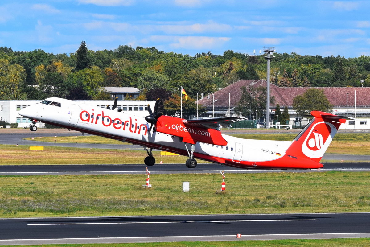 D-ABQC Air Berlin De Havilland Canada DHC-8-402Q Dash 8   , TXL , 22.09.2017