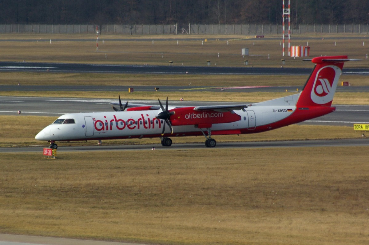 D-ABQD Air Berlin De Havilland Canada DHC-8-402Q Dash 8 

17.02.2014   Berlin-Tegel