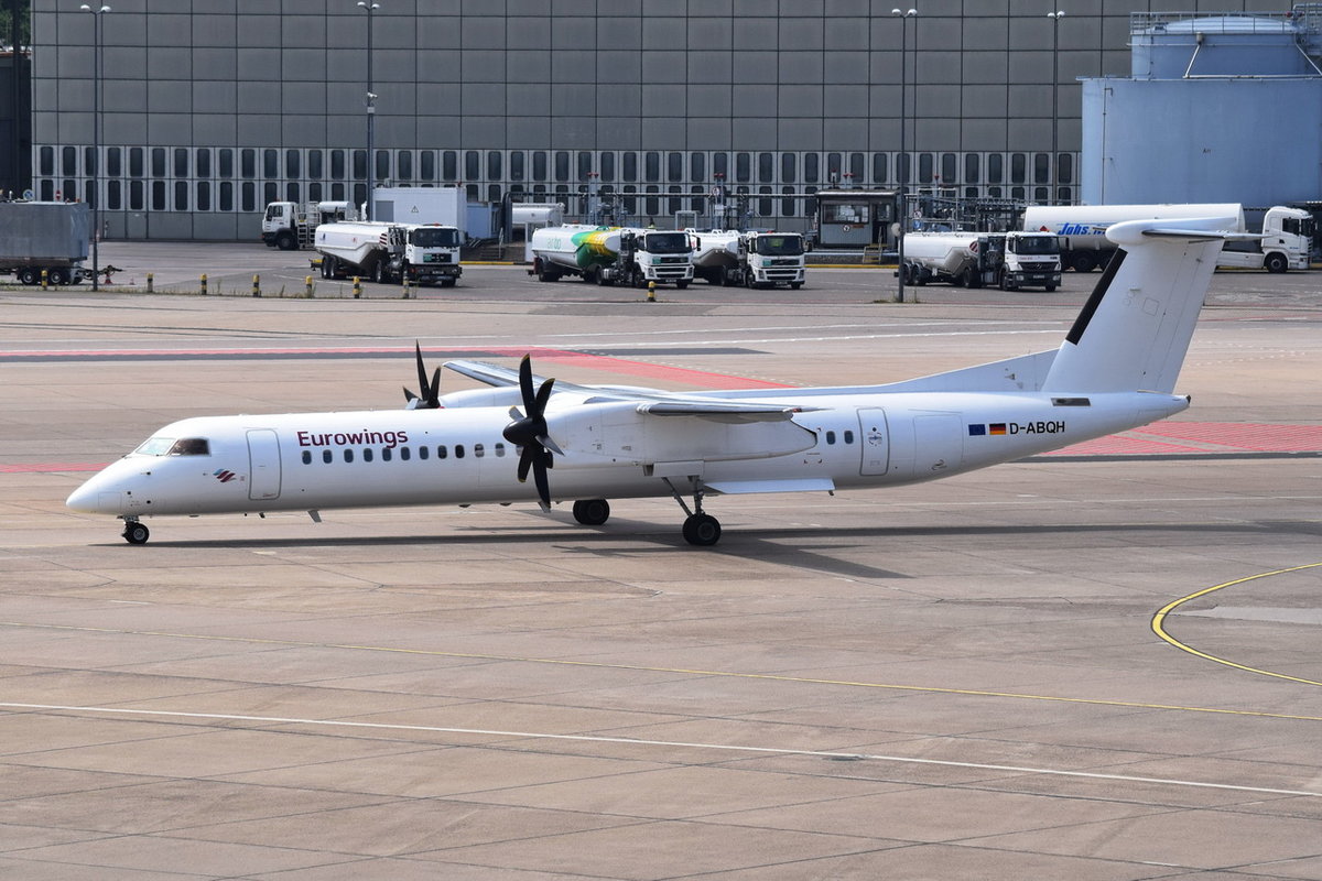 D-ABQH Eurowings De Havilland Canada DHC-8-402Q Dash 8  , TXL , 13.07.2018
