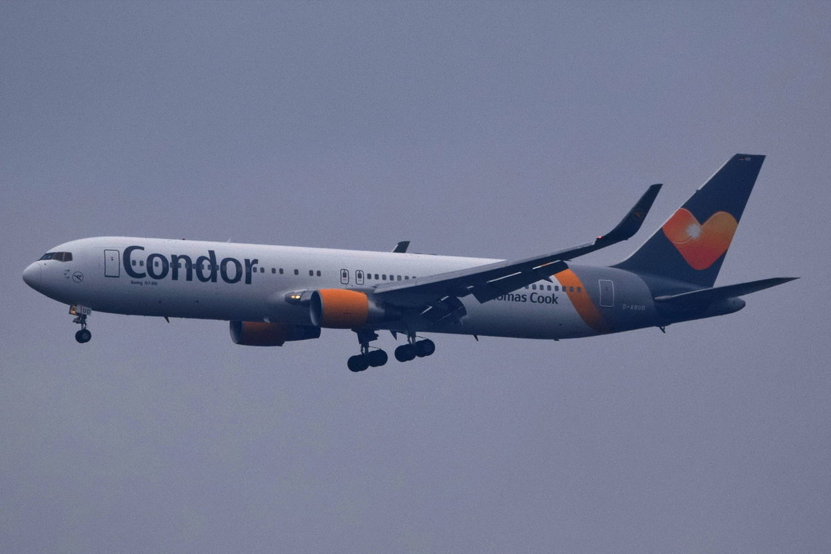 D-ABUD Condor Boeing 767-330(ER)  , FRA , 06.12.2017