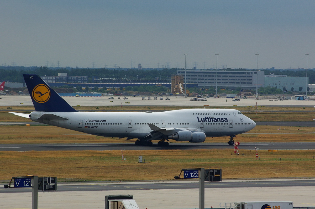D-ABVD Lufthansa Boeing 747-430    08.08.2013

Flughafen Frankfurt