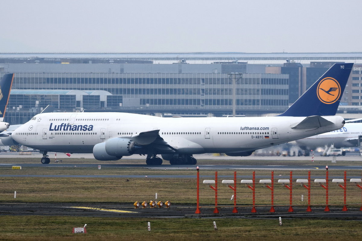 D-ABYC Lufthansa Boeing 747-830  Sachsen   , FRA , 07.12.2017