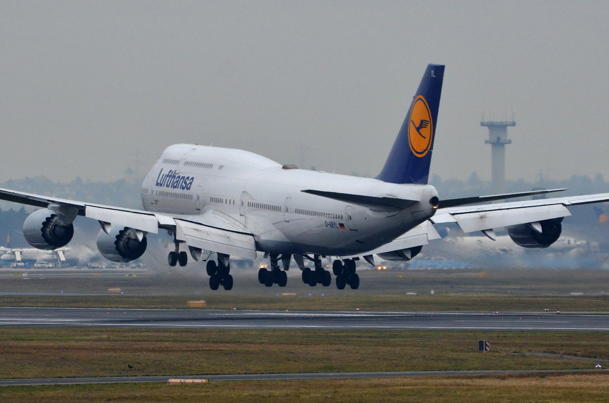 D-ABYL Lufthansa Boeing 747-830  Hessen  , FRA , 06.12.2017