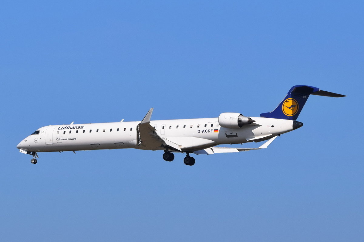 D-ACKF Lufthansa CityLine Bombardier CRJ-900LR (CL-600-2D24) , MUC , 30.03.2019