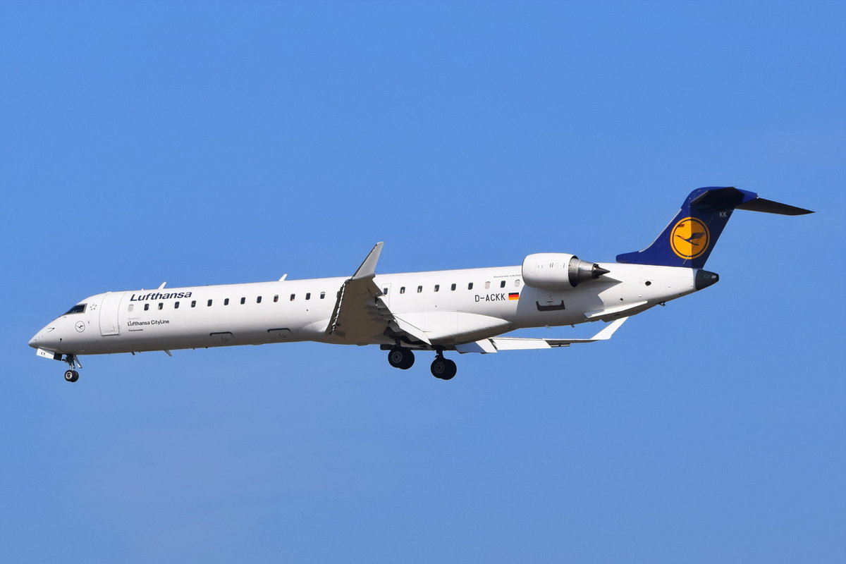 D-ACKK Lufthansa CityLine Bombardier CRJ-900LR (CL-600-2D24) , 30.03.2019 , MUC