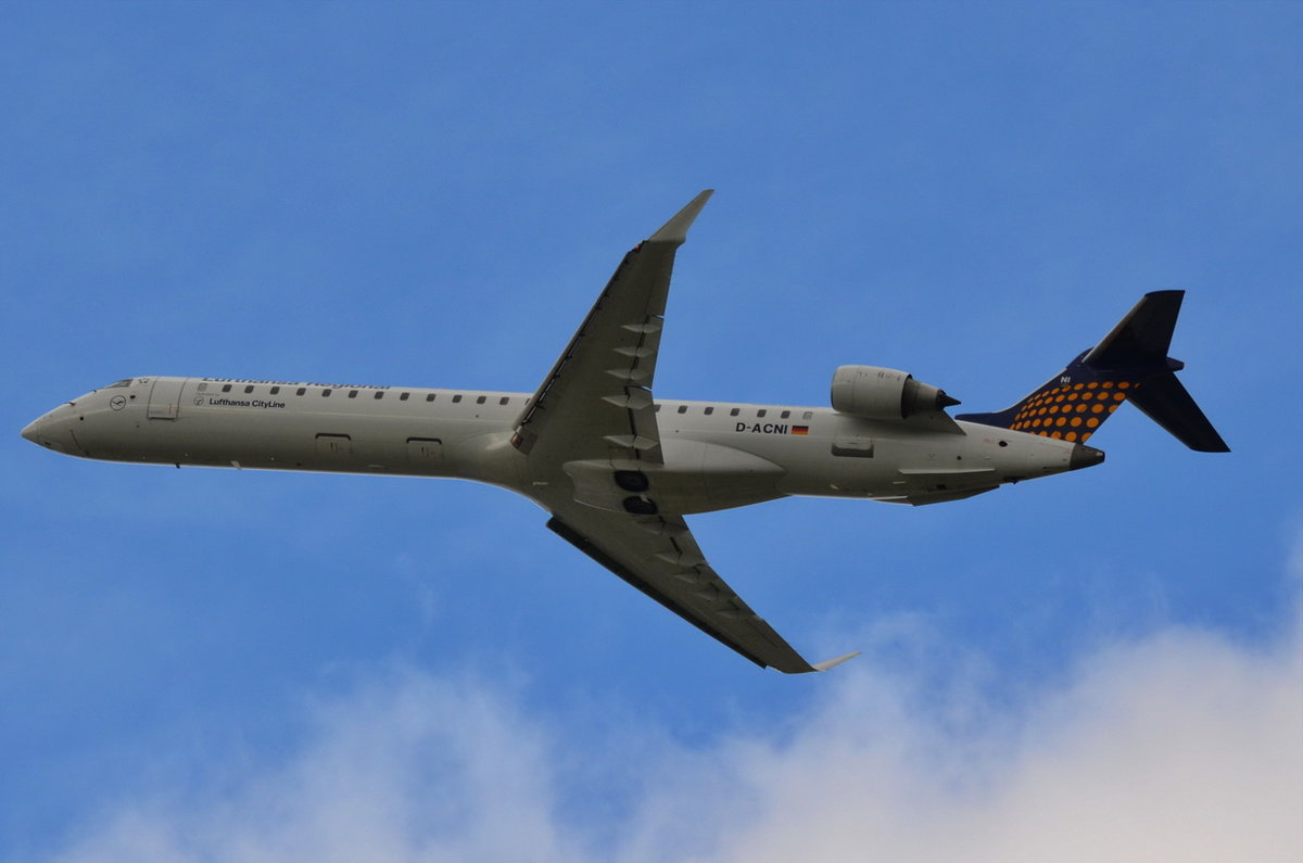 D-ACNI Lufthansa CityLine Canadair CL-600-2D24 Regional Jet CRJ-900LR  , MUC , 07.10.2017