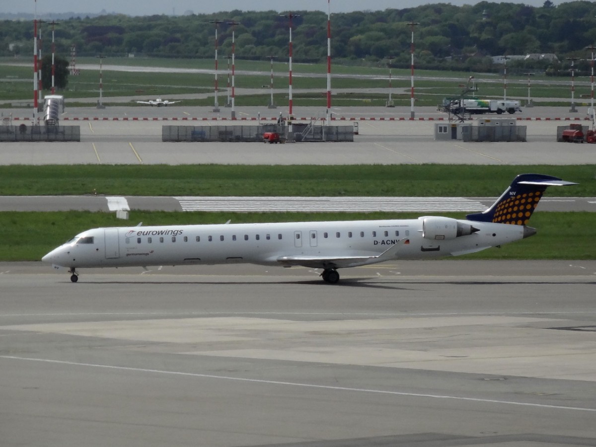 D-ACNV Eurowings Canadair CL-600-2D24 Regional Jet CRJ-900LR   zumStart in Hamburg 01.05.2014