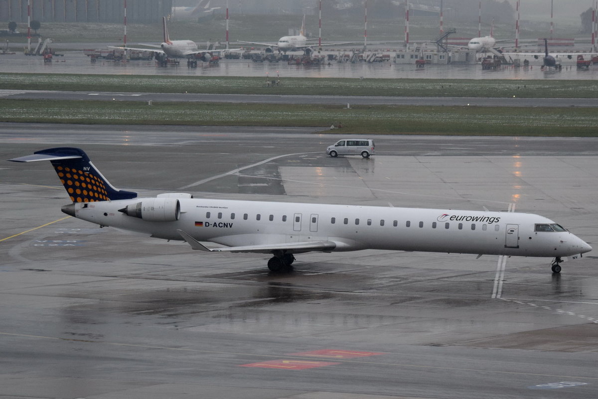 D-ACNV Eurowings Canadair CL-600-2D24 Regional Jet CRJ-900LR  , HAM , 10.11.2016