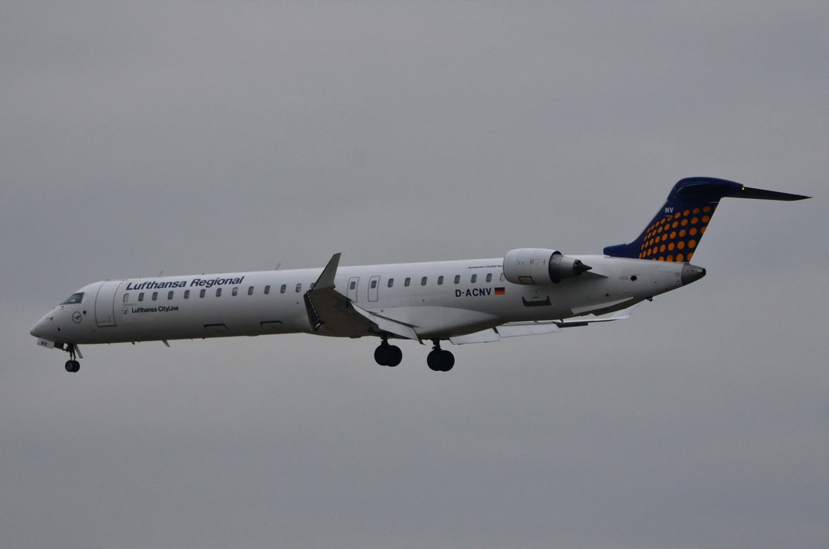 D-ACNV Lufthansa CityLine Canadair CL-600-2D24 Regional Jet CRJ-900LR  , FRA , 06.12.2017