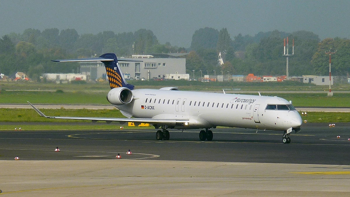 D-ACNX - Bombardier CRJ-900LR - Eurowings in DUS, 23.9.14