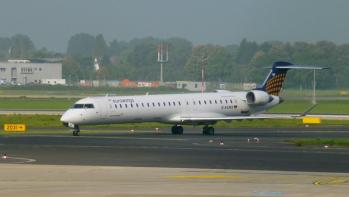 D-ACNX - Bombardier CRJ-900LR - Eurowings in DUS, 23.9.14