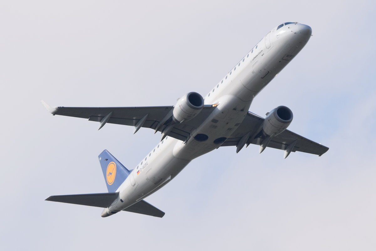 D-AEBG Lufthansa CityLine Embraer ERJ-195LR (ERJ-190-200 LR)  , MUC , 16.10.2016