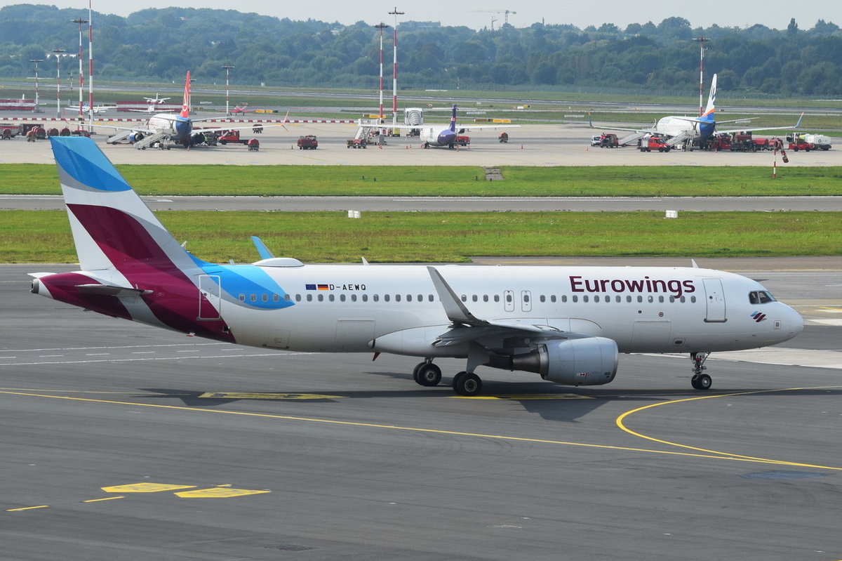 D-AEWQ Eurowings Airbus A320-214(WL) , HAM , 05.09.2017