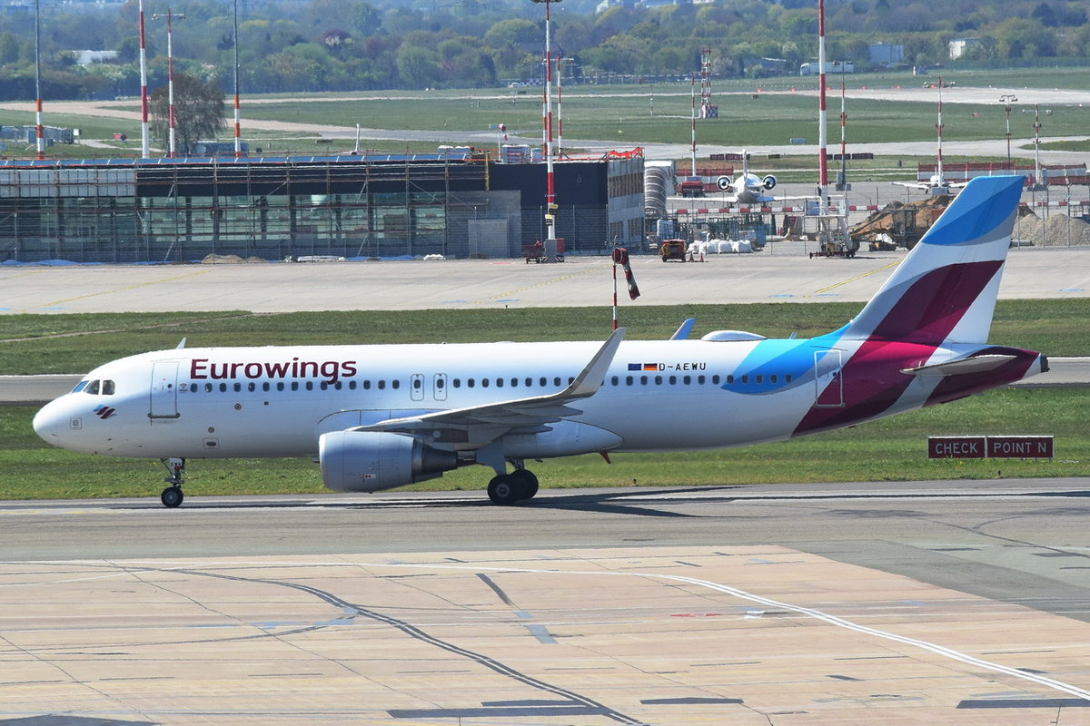 D-AEWU Eurowings Airbus A320-214(WL) , 21.04.2019 , HAM 