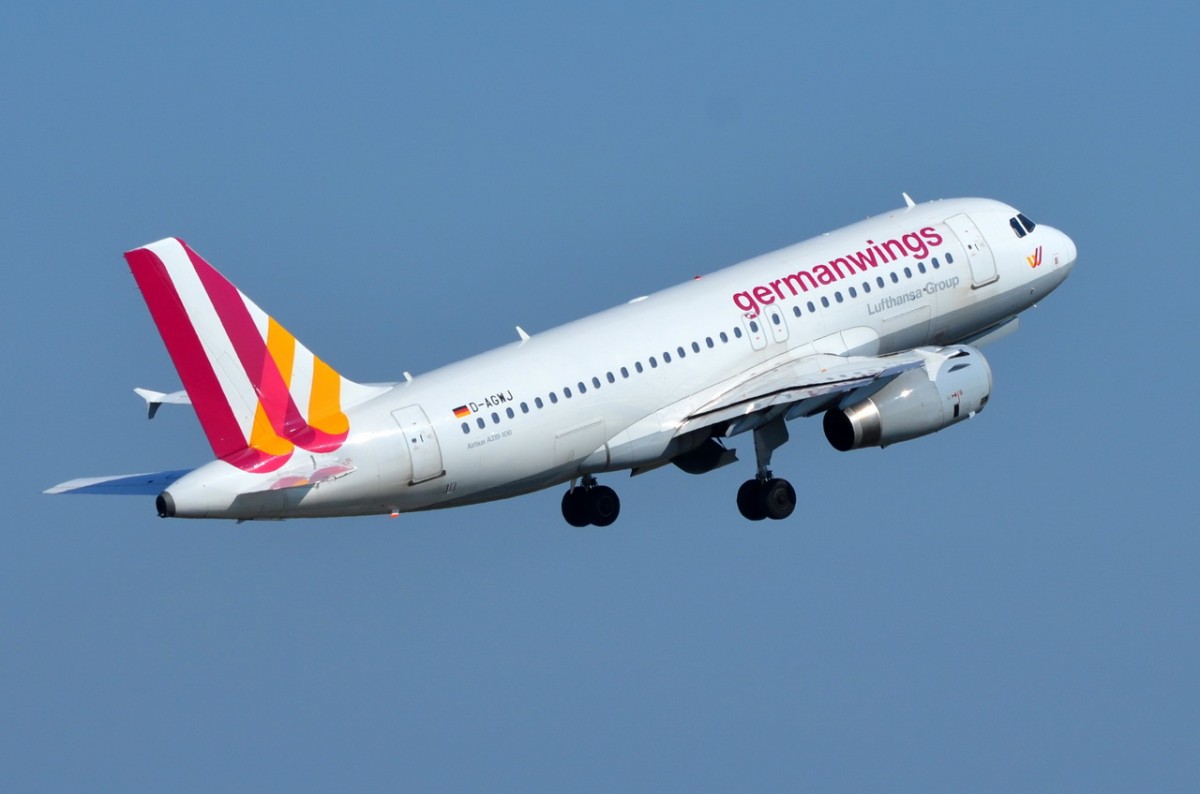D-AGWJ Germanwings Airbus A319-132   gestartet am 04.09.2014 in Tegel