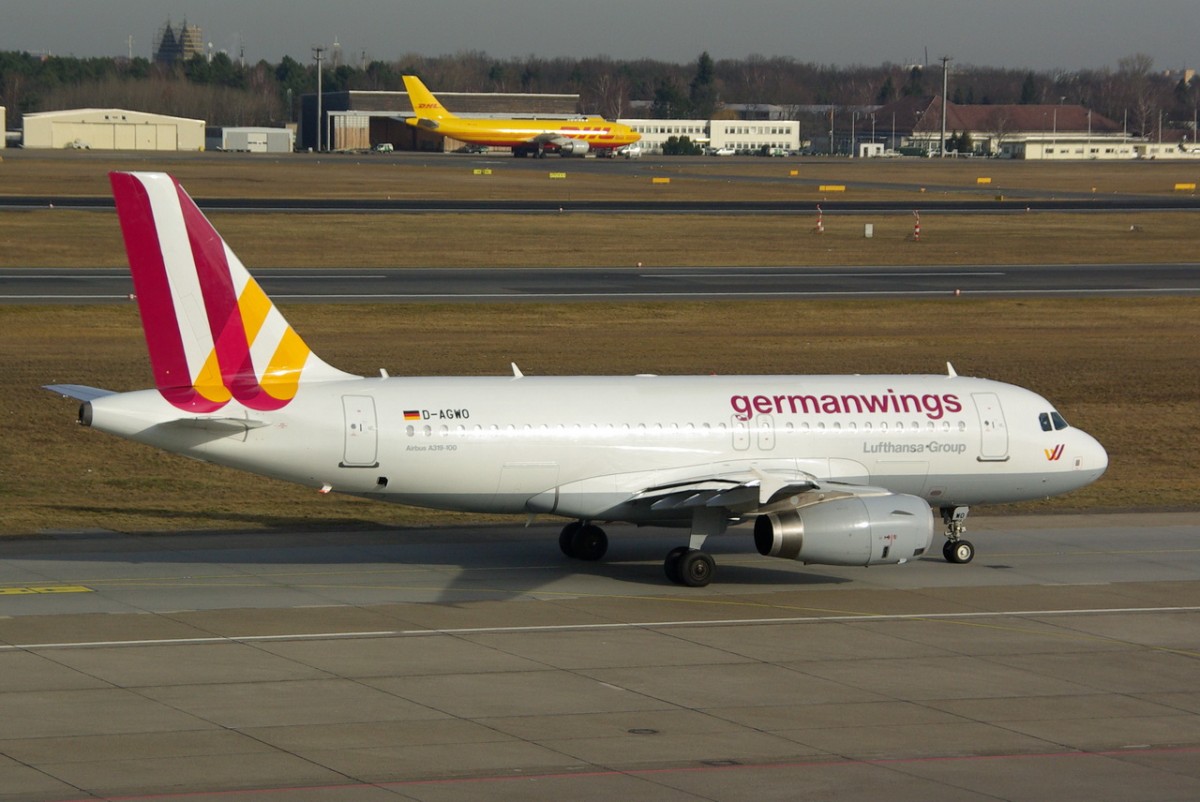 D-AGWO Germanwings Airbus A319-132     18.02.2014   Berlin-Tegel
