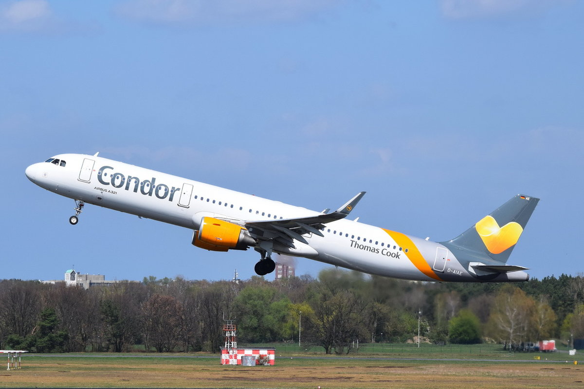 D-AIAE Condor Airbus A321-211(WL) , TXL , 17.04.2018