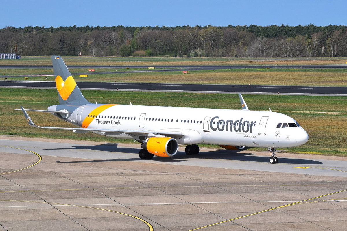 D-AIAF Condor Airbus A321-211(WL) , TXL , 17.04.2018