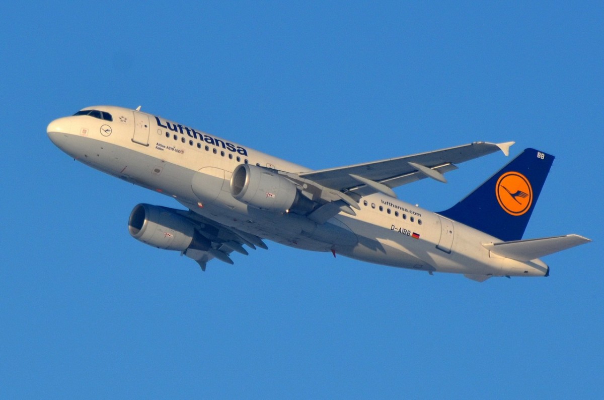D-AIBB Lufthansa Airbus A319-112   gestartet in München am 01.01.2015