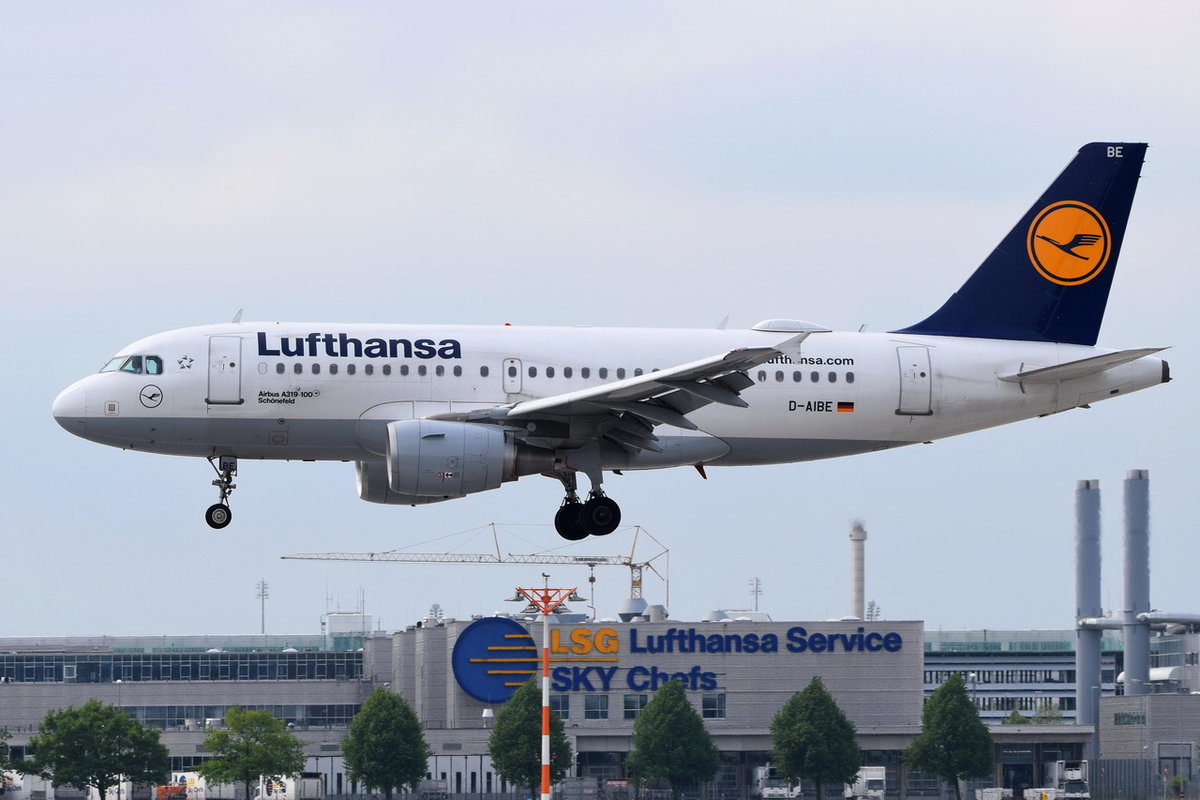 D-AIBE Lufthansa Airbus A319-112  Schönefeld   , MUC , 20.05.2018