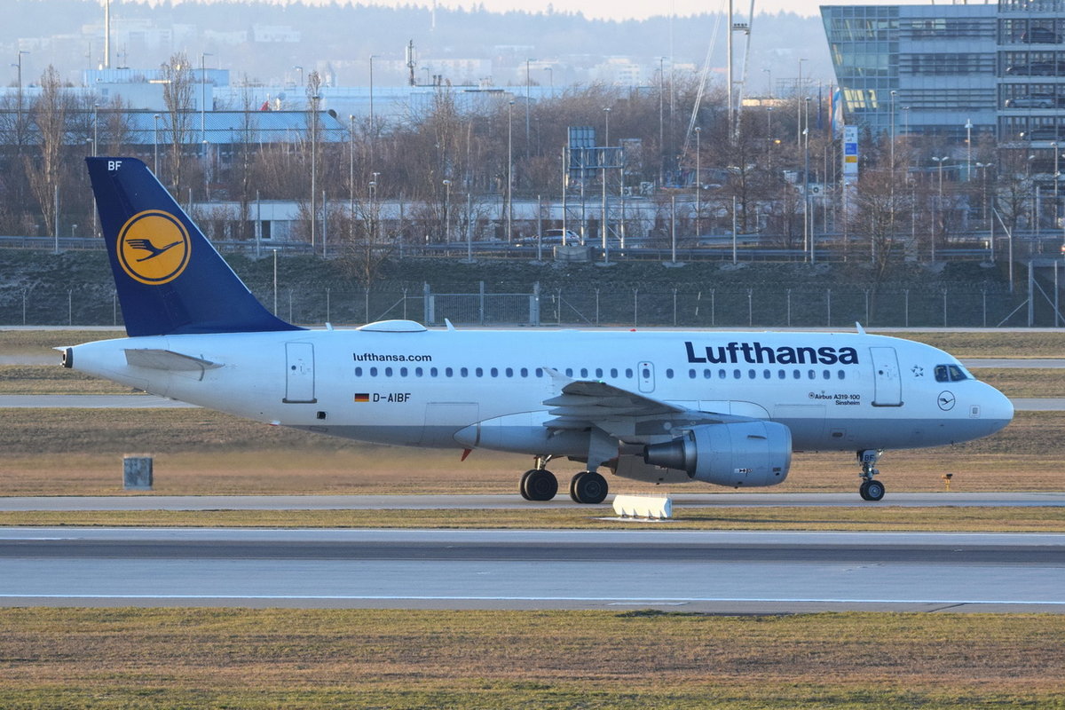 D-AIBF Lufthansa Airbus A319-112  Sinsheim   , 29.03.2019 , MUC