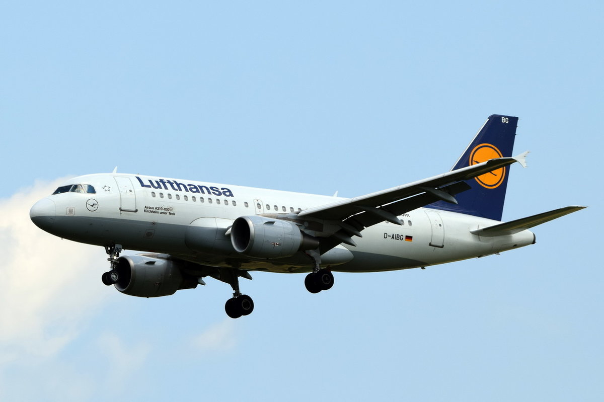 D-AIBG Lufthansa Airbus A319-112  Kirchheim unter Teck   , MUC , 20.06.2017