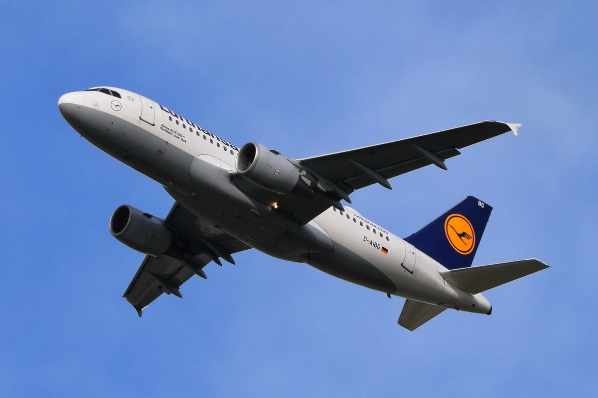 D-AIBG Lufthansa Airbus A319-112  Kirchheim unter Teck   , MUC , 04.10.2017