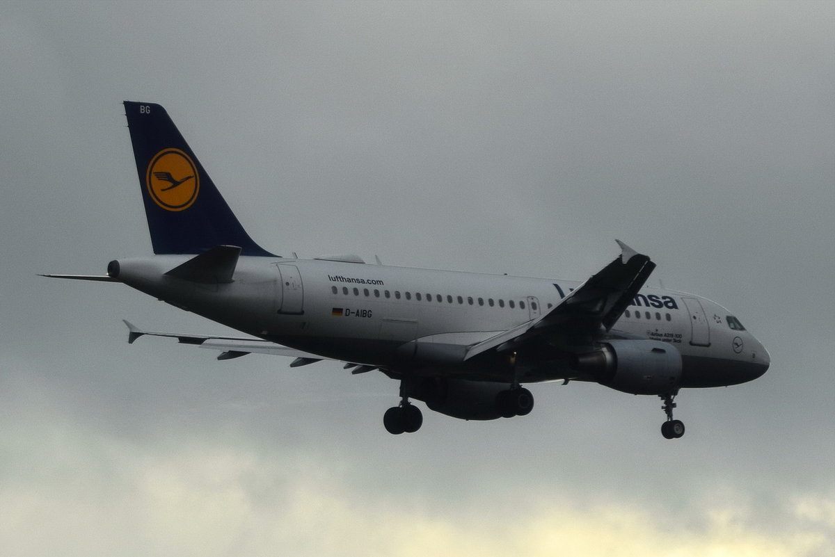 D-AIBG Lufthansa Airbus A319-112  Kirchheim unter Teck   , MUC , 23.10.2017