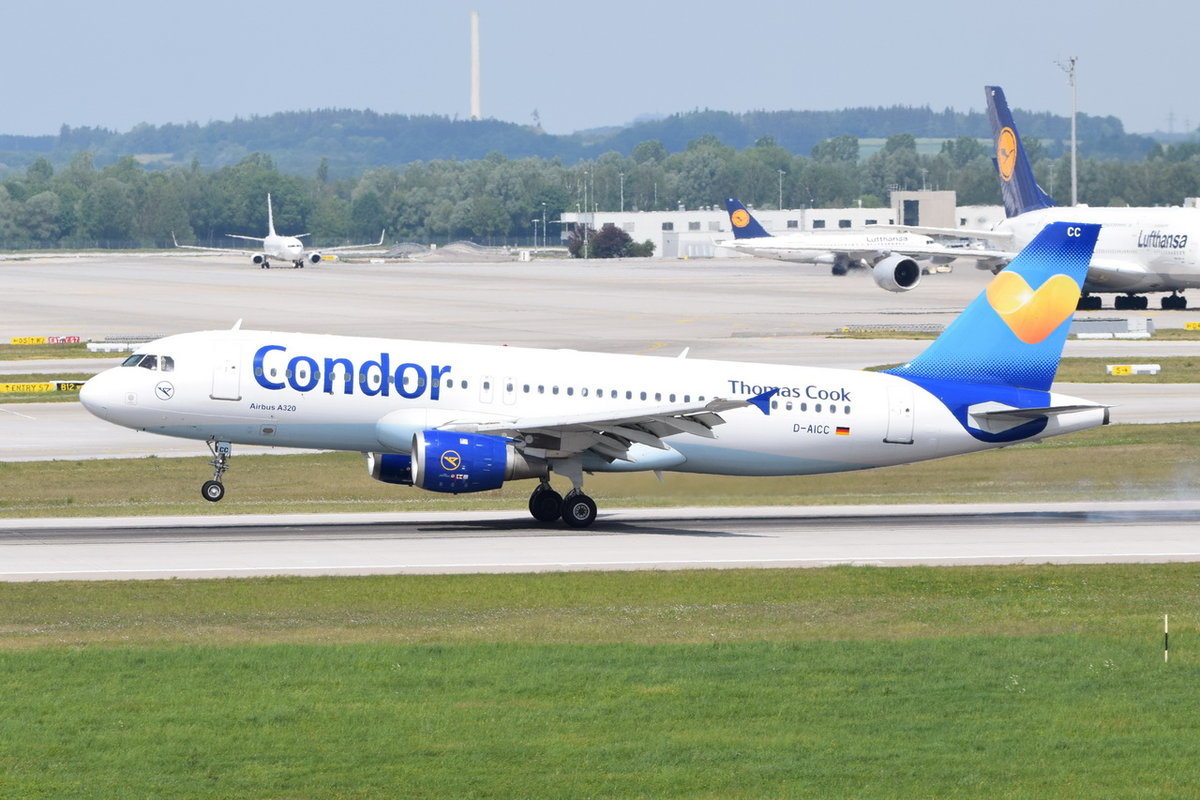 D-AICC Condor Airbus A320-212  , MUC , 10.05.2018