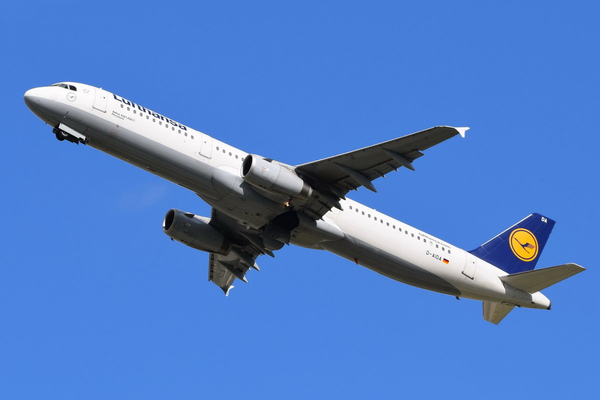 D-AIDA Lufthansa Airbus A321-231  Pforzheim   , MUC , 06.10.2017