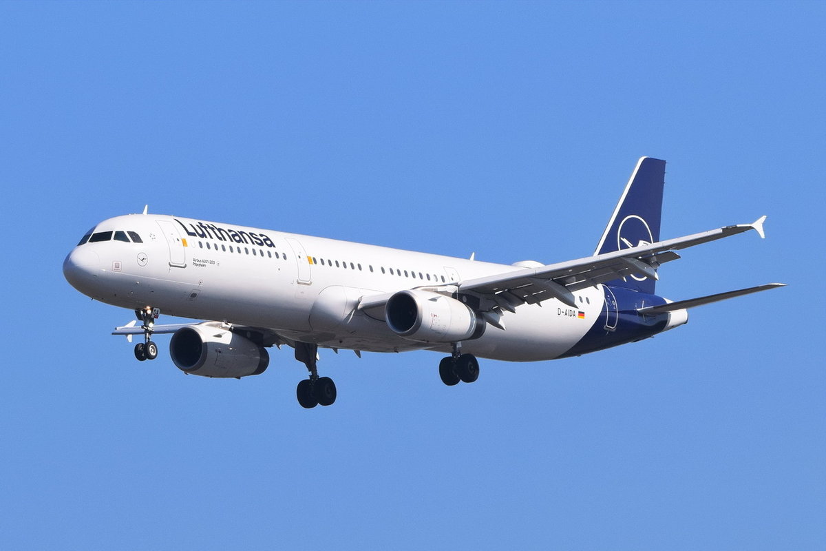 D-AIDA Lufthansa Airbus A321-231  Pforzheim  , MUC , 30.03.2019