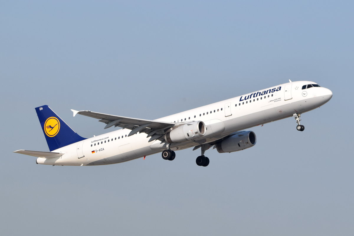 D-AIDA Lufthansa Airbus A321-231   Pforzheim   , MUC , 16.10.2016