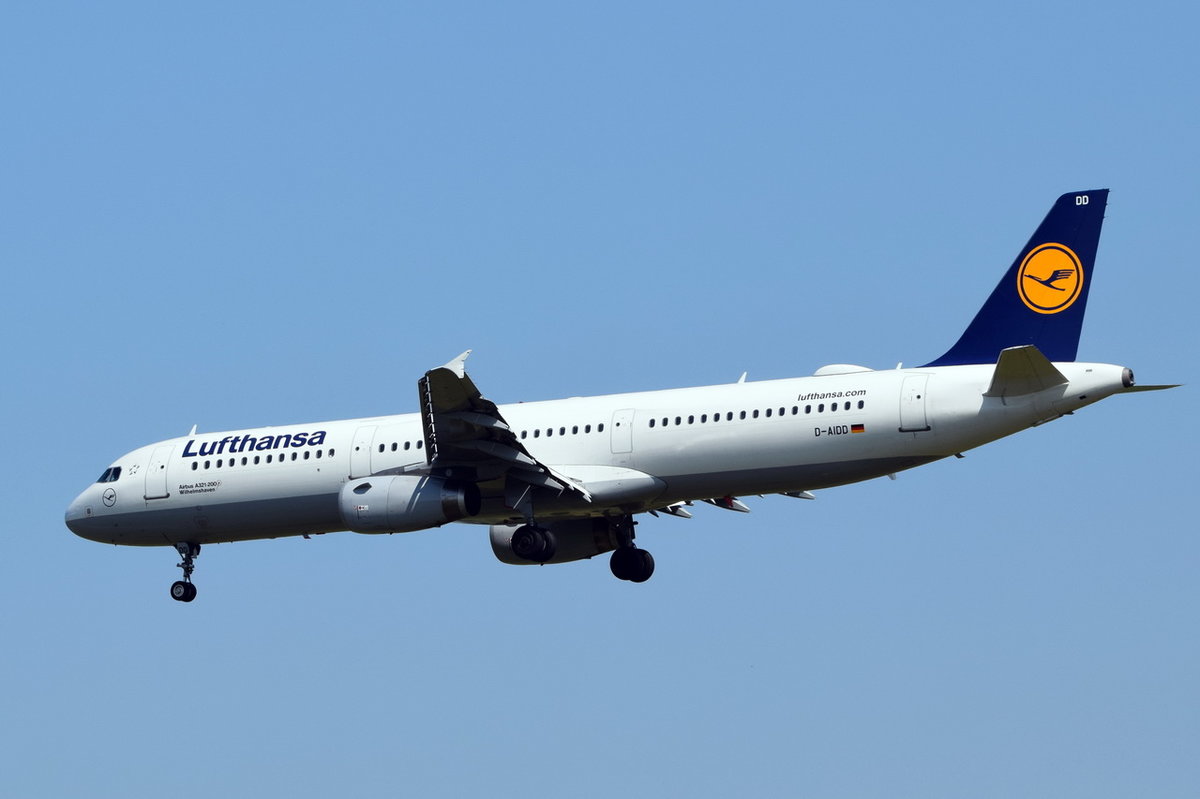 D-AIDD Lufthansa Airbus A321-231  Wilhelmshaven   , MUC , 20.06.2017