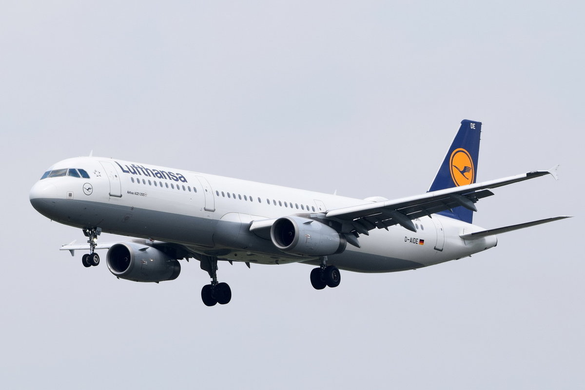 D-AIDE Lufthansa Airbus A321-231  , MUC , 02.06.2017