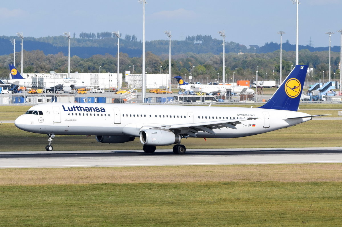D-AIDF Lufthansa Airbus A321-231  , MUC , 15.10.2016