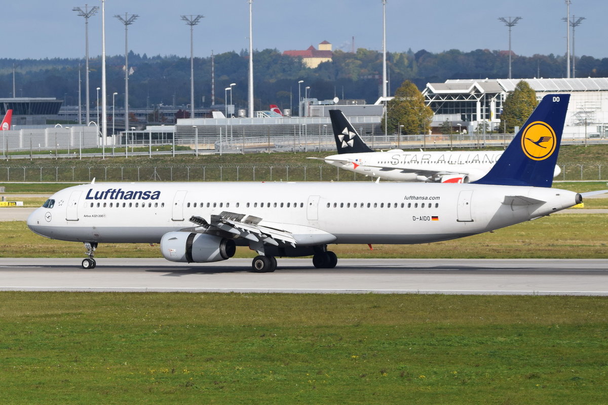 D-AIDO Lufthansa Airbus A321-231  , MUC , 06.10.2017