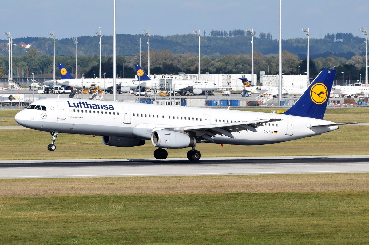 D-AIDO Lufthansa Airbus A321-231  , ,MUC , 15.10.2016
