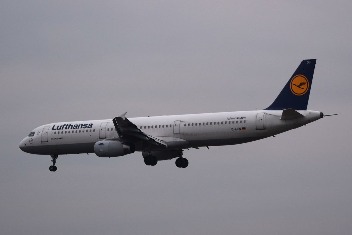 D-AIDQ Lufthansa Airbus A321-231  , FRA , 06.12.2017