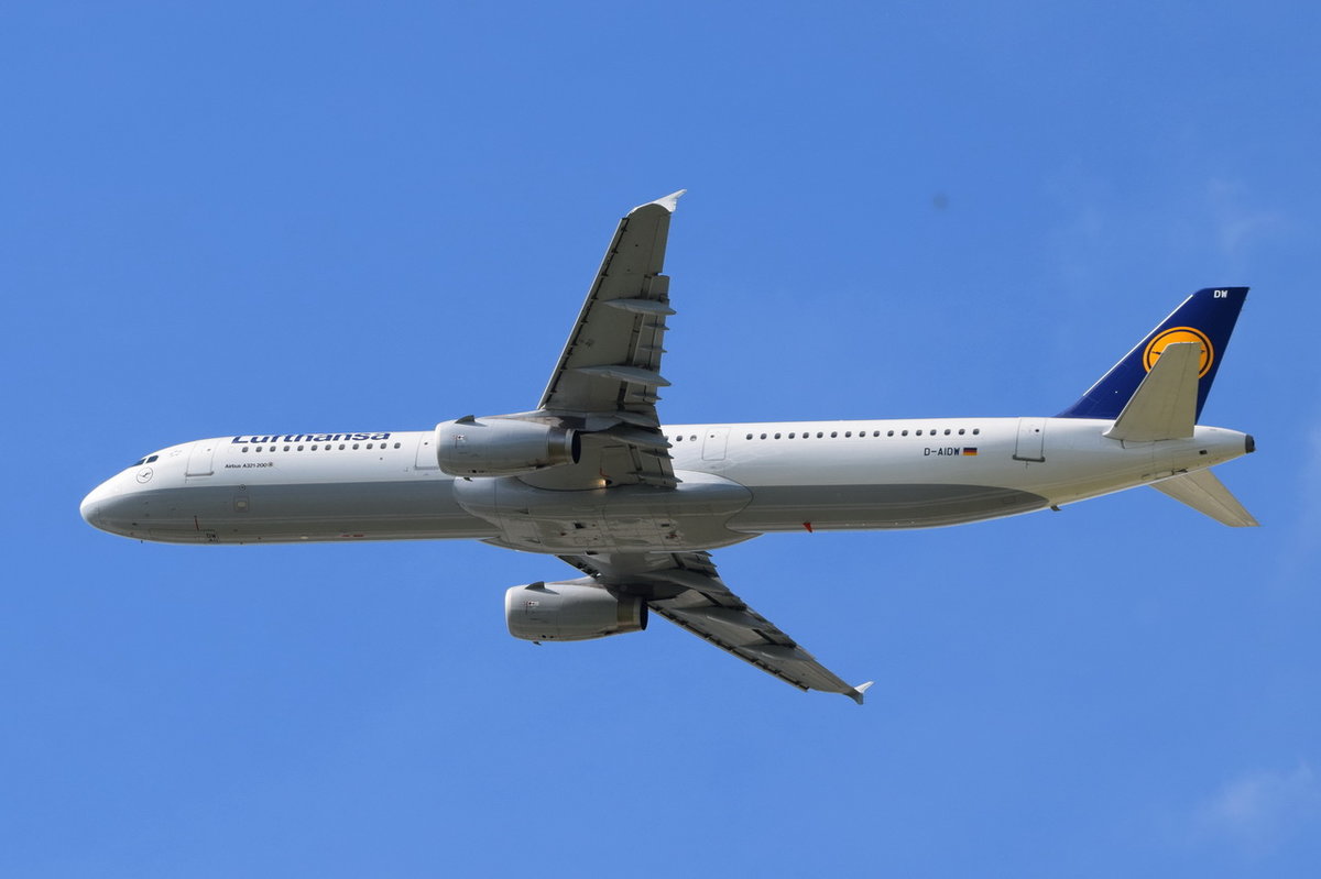 D-AIDW Lufthansa Airbus A321-231   , MUC , 17.06.2017