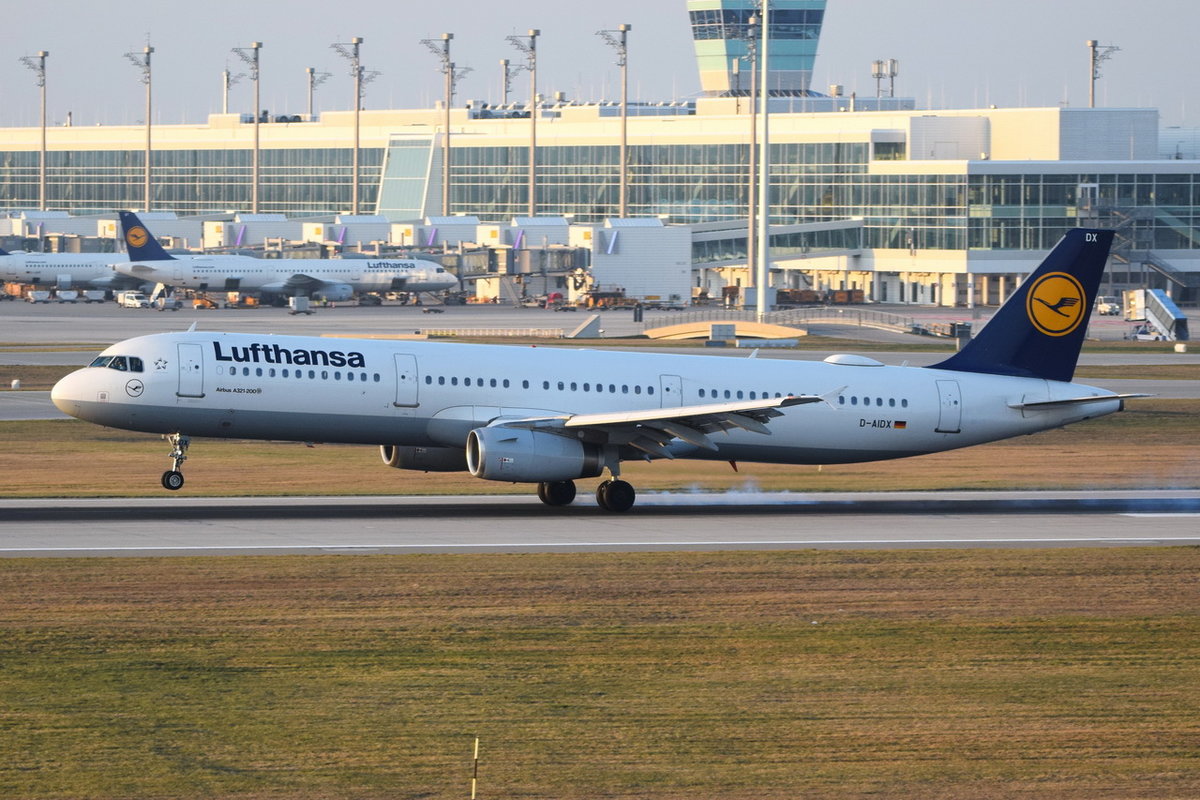 D-AIDX Lufthansa Airbus A321-231 , MUC , 30.03.2019